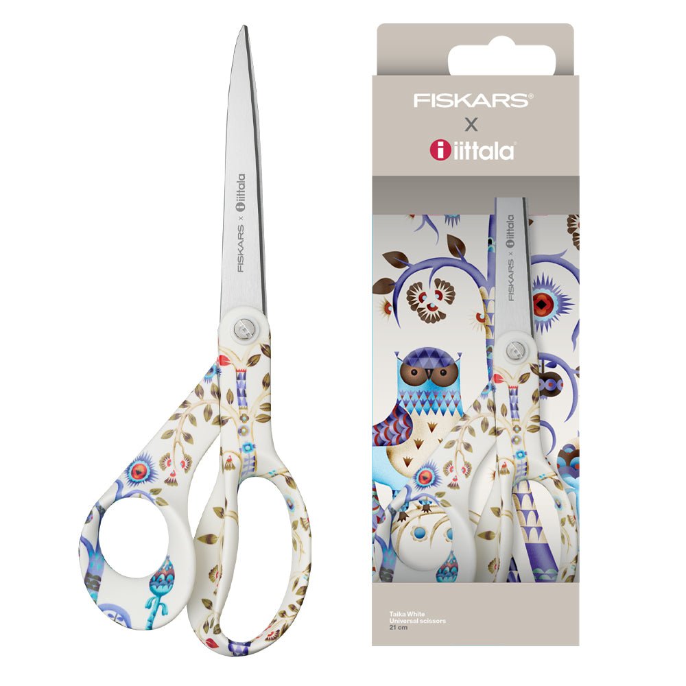 Fiskars Iittala Taika White 多功能廚房剪刀 21cm Taika White