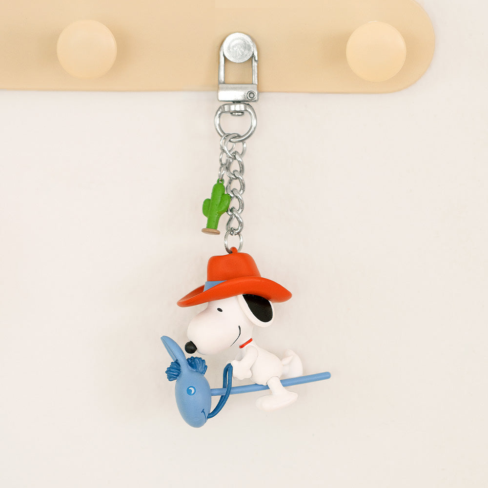 Snoopy 史努比牛仔造型鑰匙圈