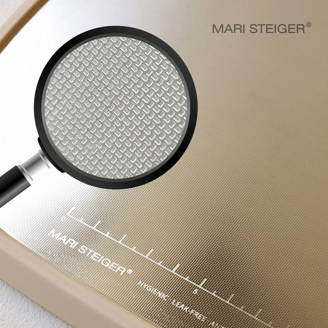 Mari Steiger 雙面不鏽鋼砧板 圓角設計 抗菌防滑