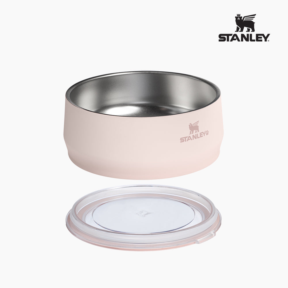 stanley Pet Bowl 不鏽鋼寵物碗 709ml 玫瑰石英 Rose Quartz