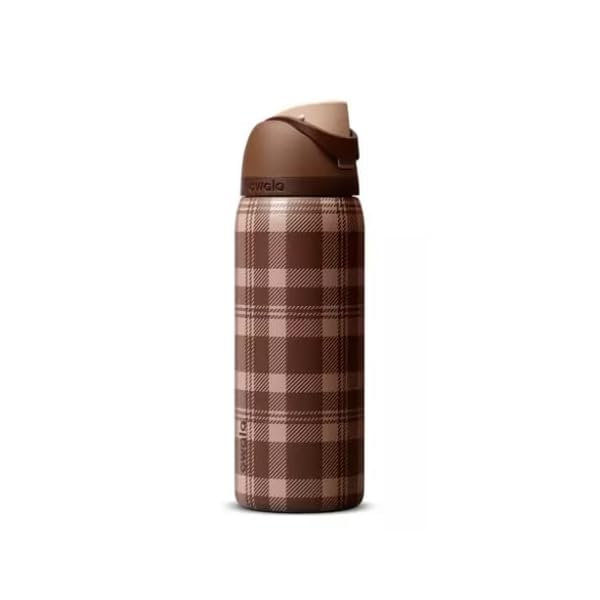 Owala FreeSip 不鏽鋼保溫吸管水瓶 32oz Plaid and Simple