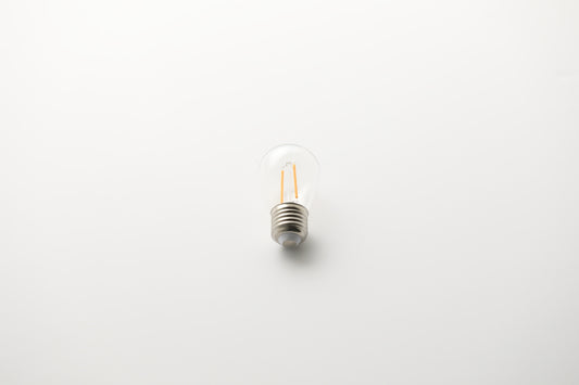 ILKW 燈泡 F-LED S45 1W 暖黃光 E26 螺口