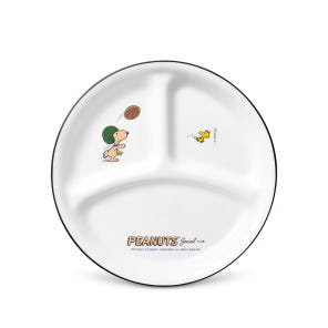 Corelle Peanuts 75周年紀念款 分格盤 1件裝