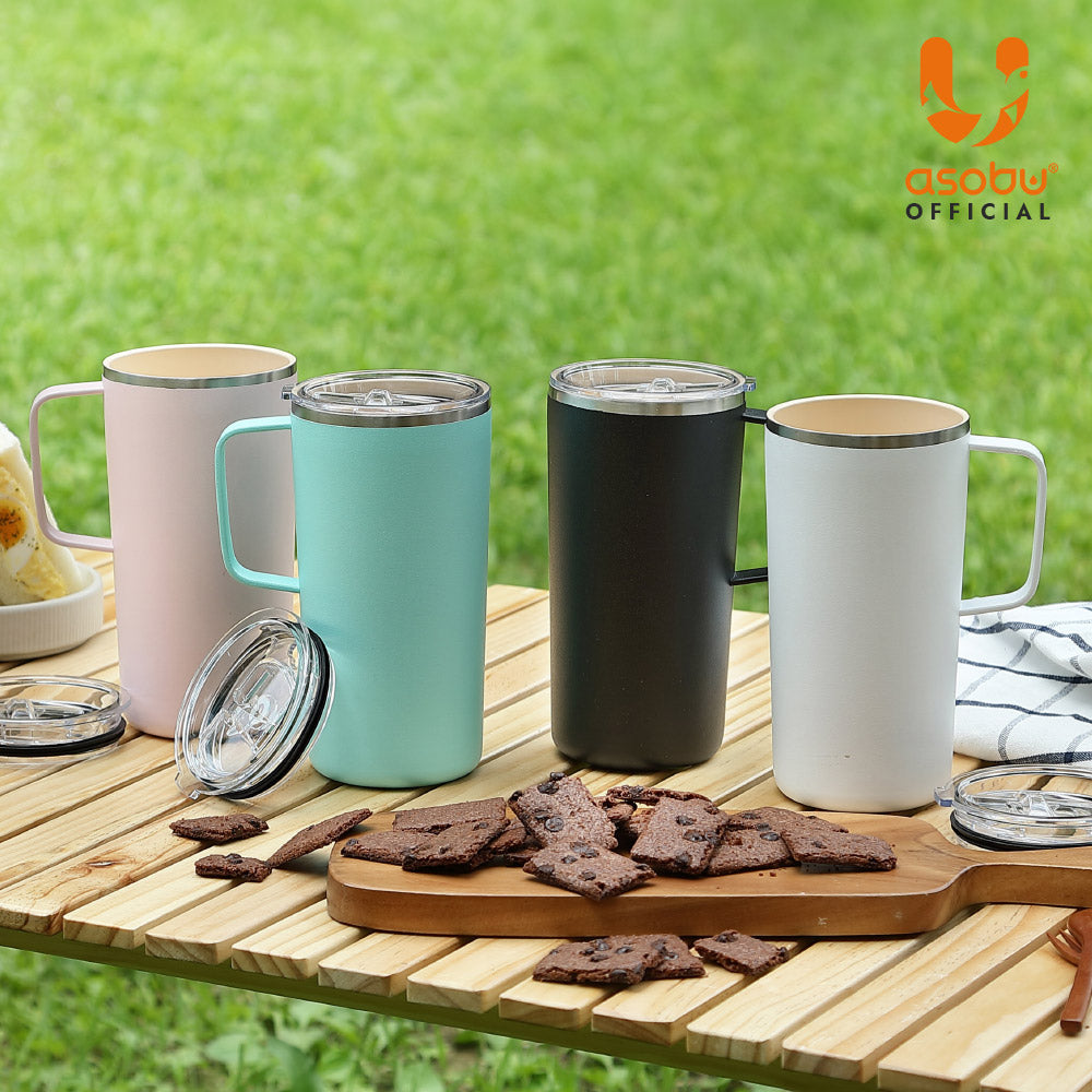 加拿大 Asobu 陶瓷塗層不鏽鋼杯 600ml