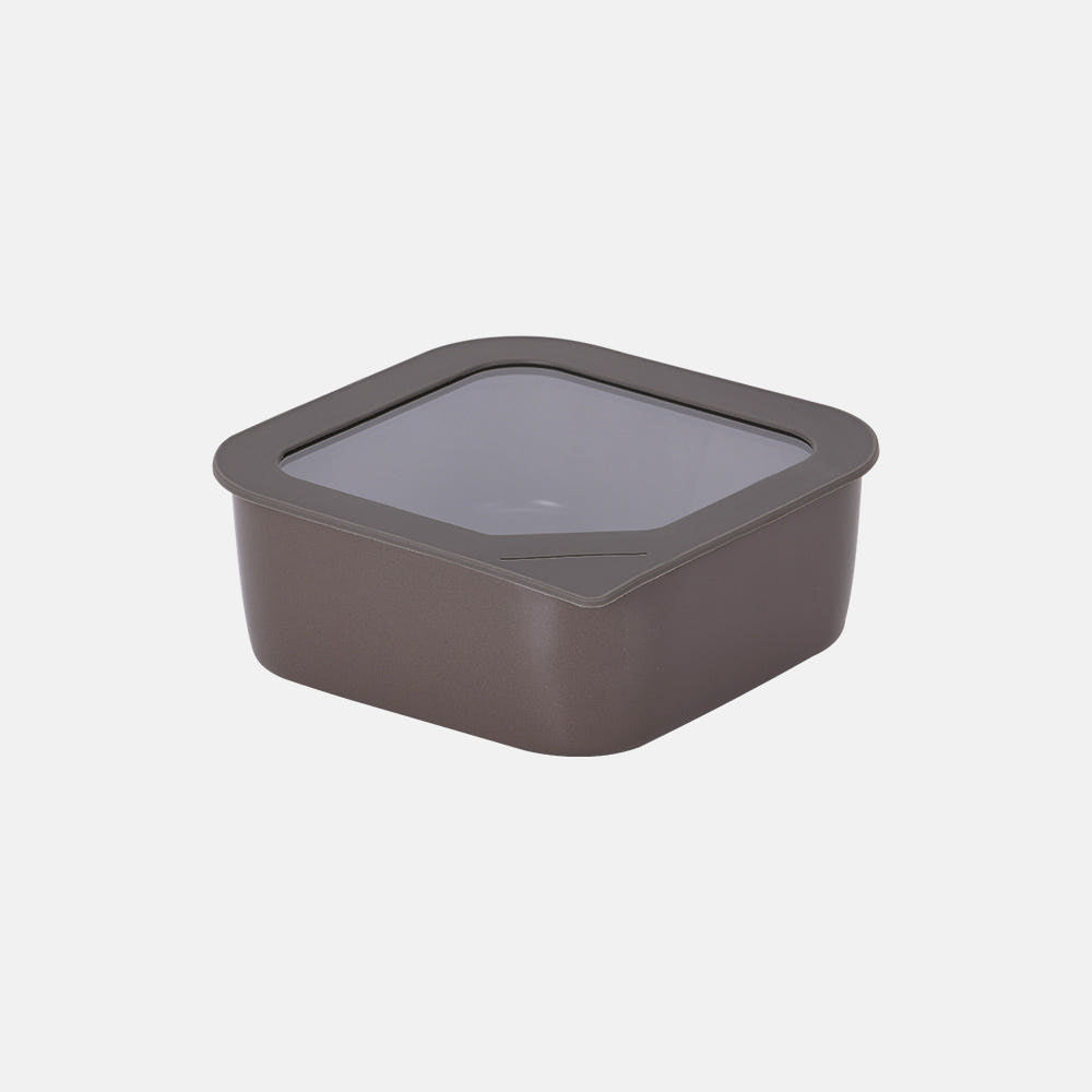 Neoflam Fika One 方形陶瓷密封容器 900ml 灰色