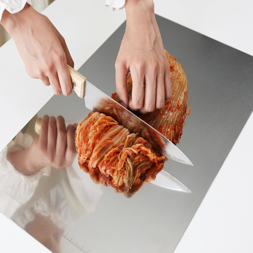 韓國製 Changdae不鏽鋼多用途砧板