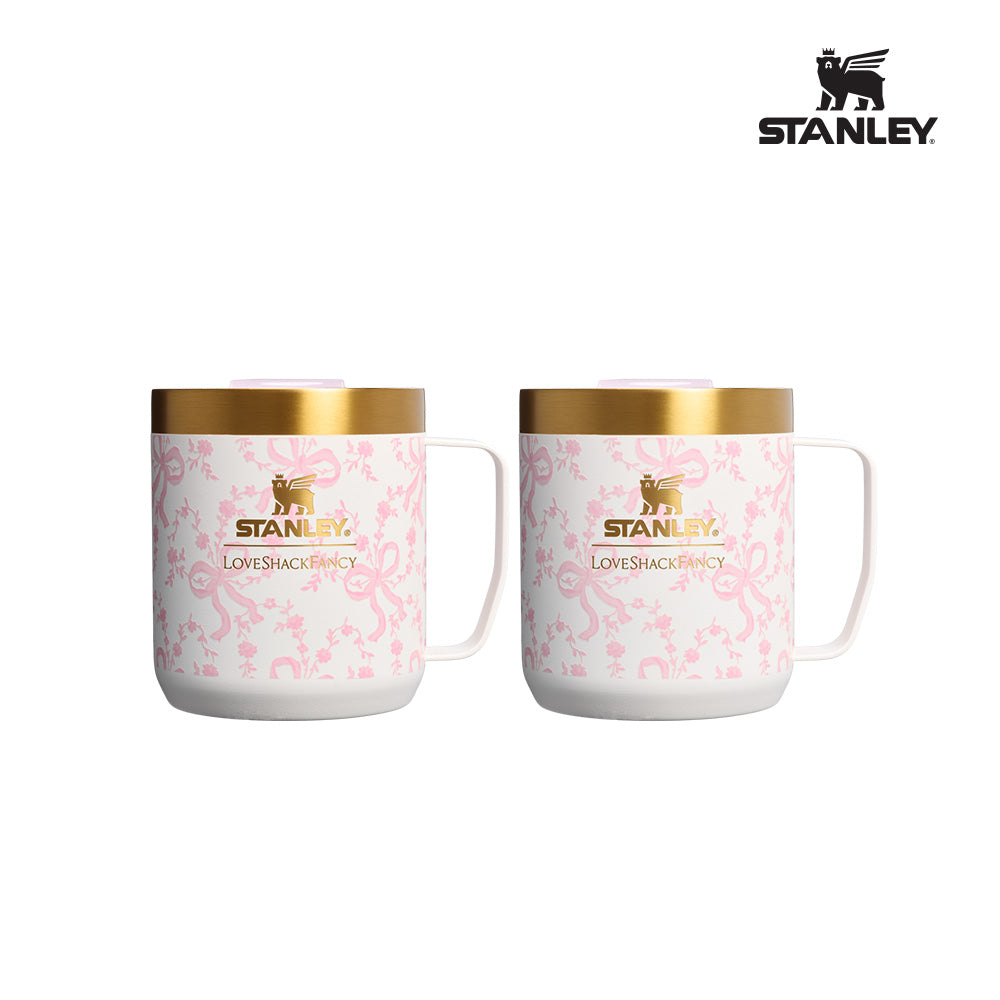 STANLEY LoveShackFancy Holiday 1913 聯名款 354ml 雙入保溫杯組
