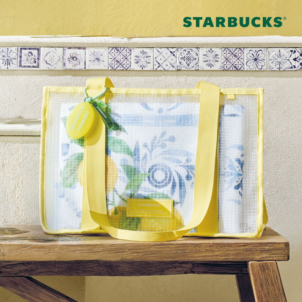 Starbucks 夏日網袋與沙灘巾套裝 (1件)