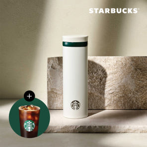 Starbucks 白色 473ml 保溫杯