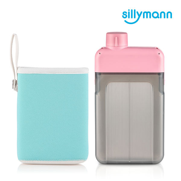 韓國sillymann  扁平時尚水壺 500ml WPK4234