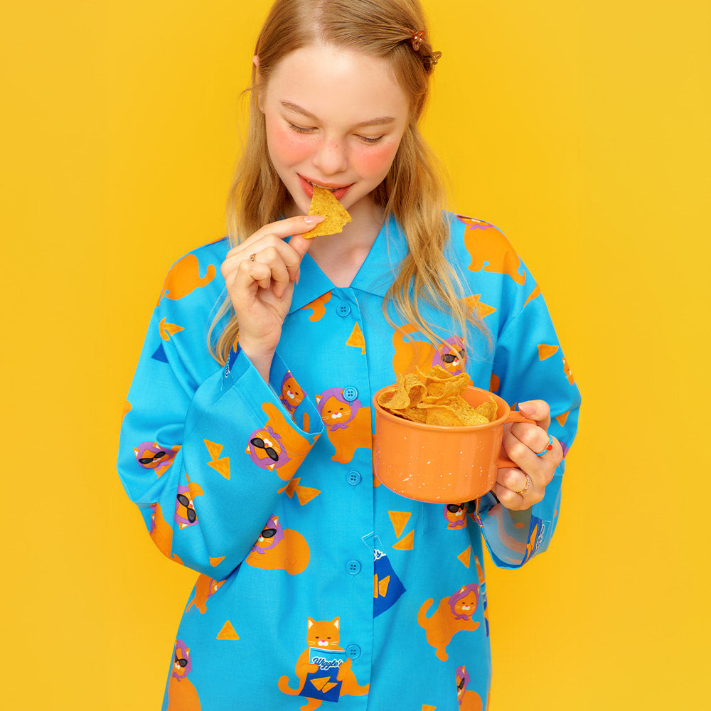 wiggle wiggle 長袖睡衣套裝 細節展示