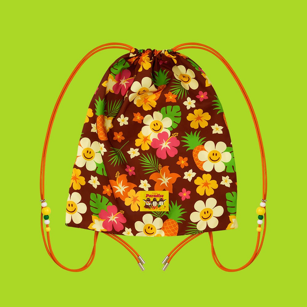 Wiggle Wiggle Aloha Penguin 繩袋