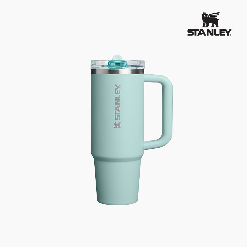 STANLEY Quencher Pro 系列 翻蓋吸管杯 887ml 海泡綠