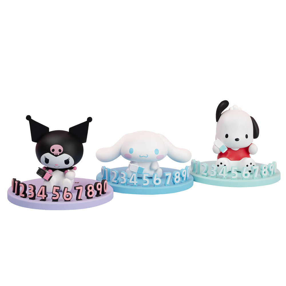 Royche Sanrio Kuromi 車用電話號碼牌 Cinnamoroll Pochacco