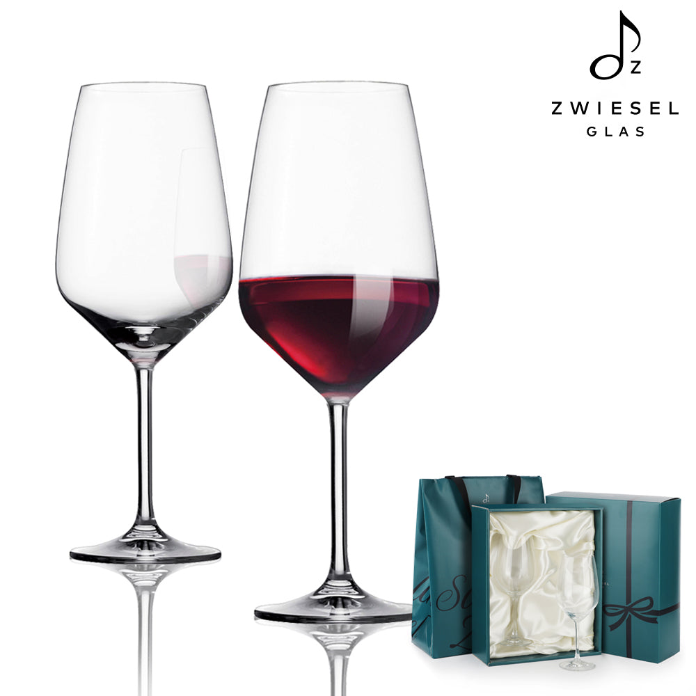 Zwiesel Glas [TASTE系列] 德國製造 紅酒杯 2入組 497ml - Crystal Clear 鑽石純淨款｜質感酒杯店推薦