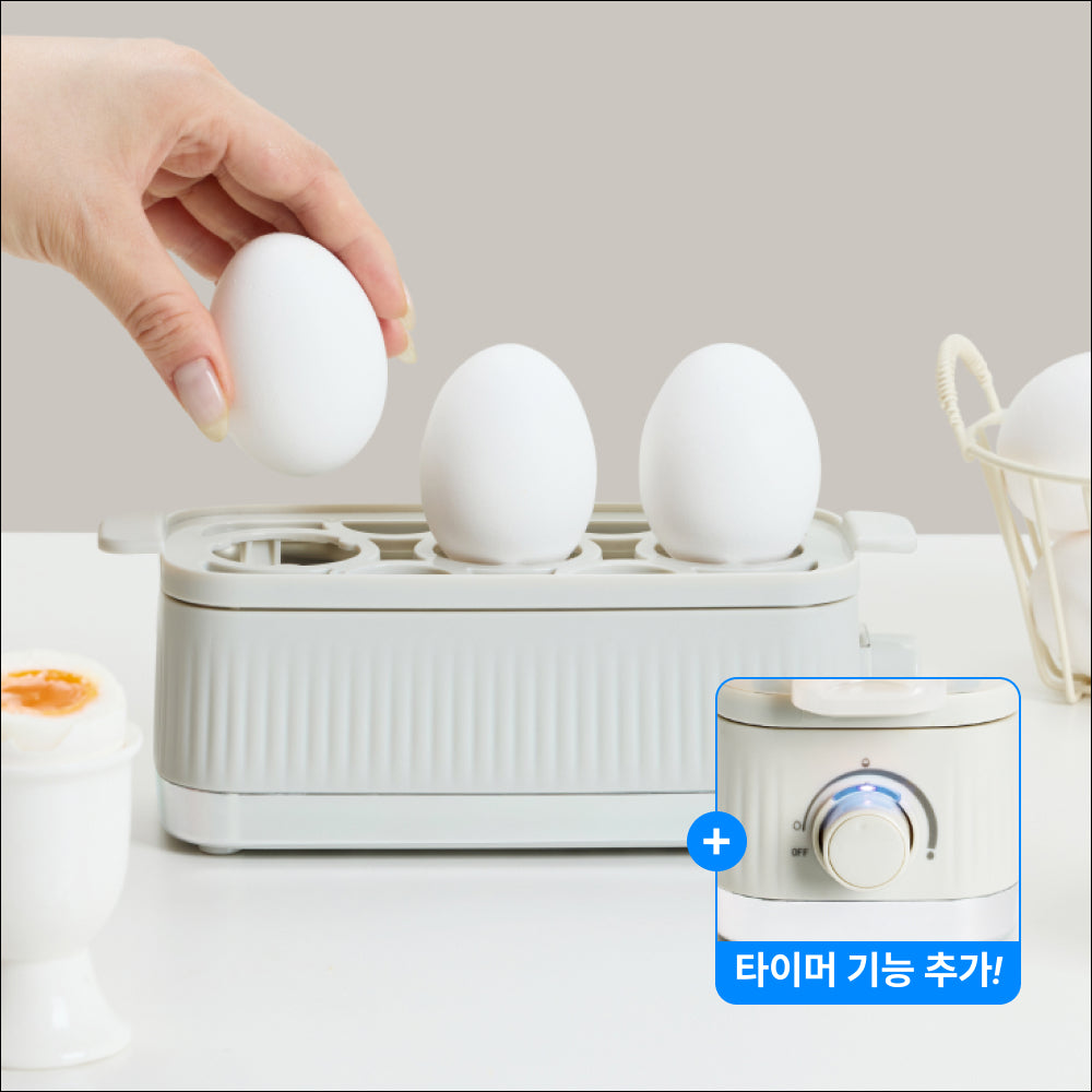 sillymann Daily 3槽定時蒸蛋器