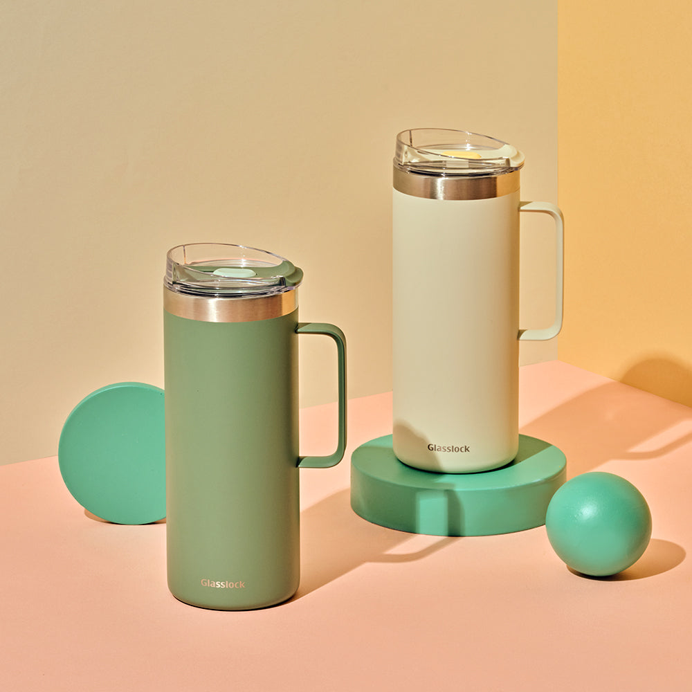 Glasslock 新款手握不鏽鋼杯 三款尺寸