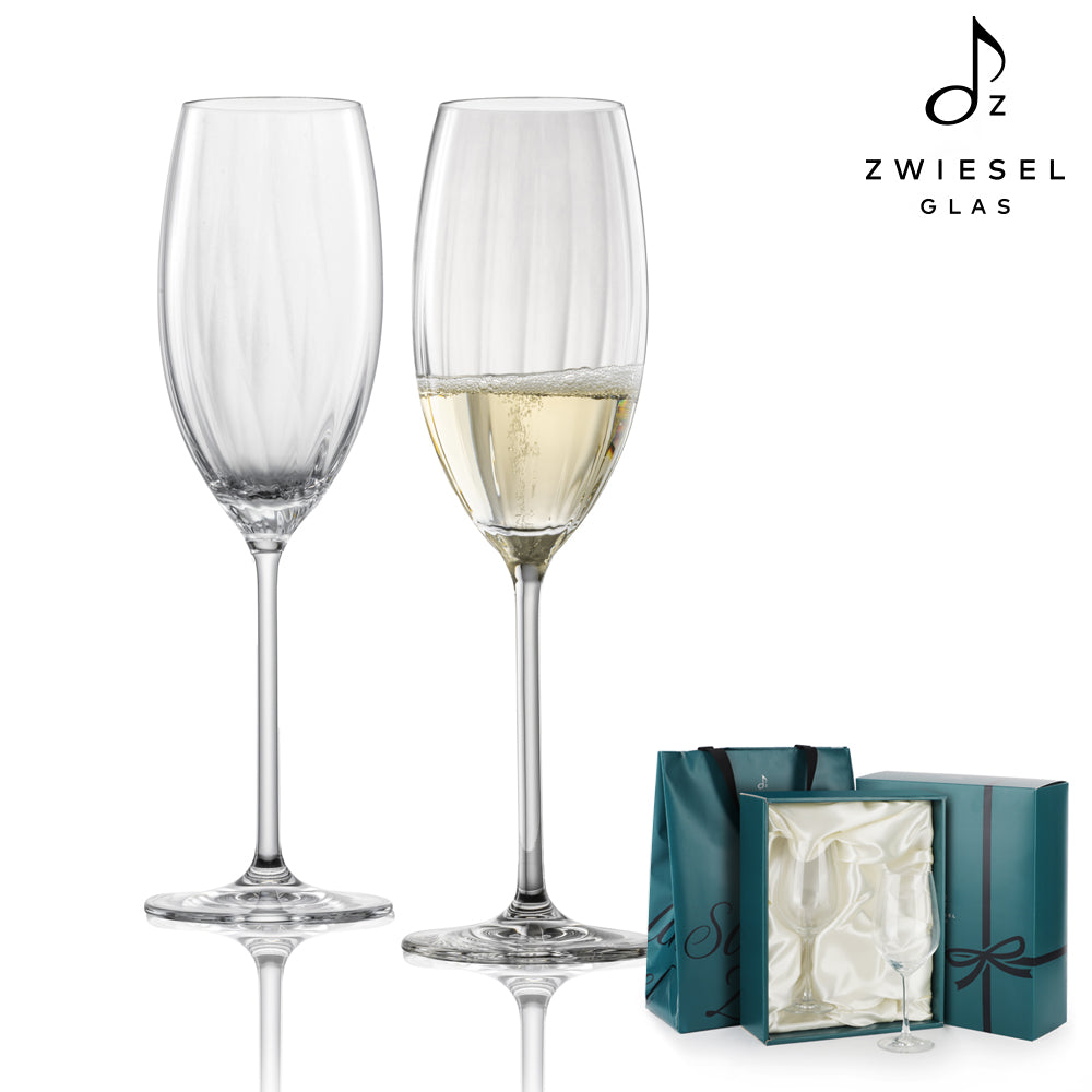 Zwiesel Glas [PRIZMA系列] 德國製造 水晶酒杯 288ml 2入組 - Crystal Sparkle 鑽石閃耀款｜質感酒杯店推薦