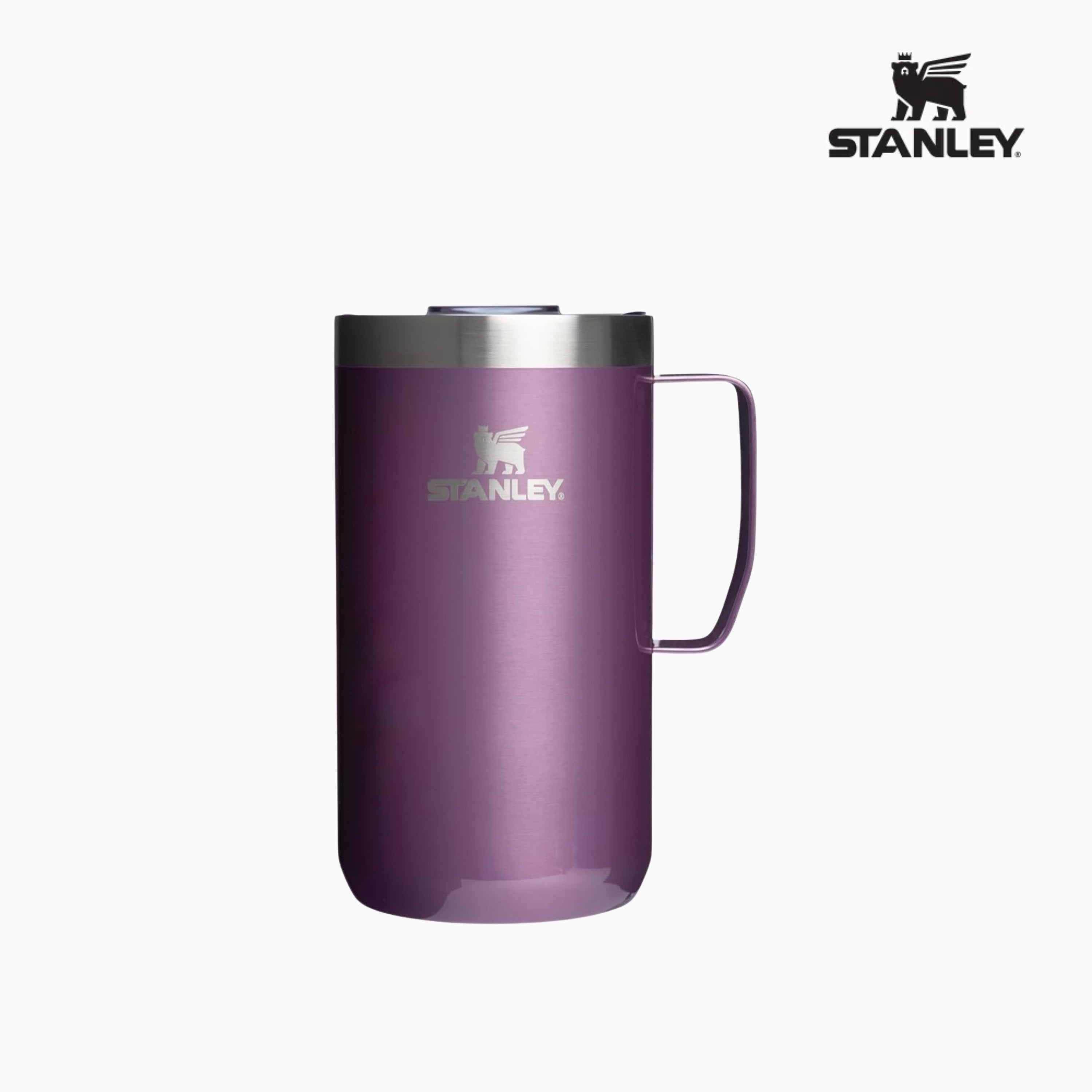 STANLEY Everyday Camp Mug 24oz | 保溫咖啡杯 | 不鏽鋼隔熱馬克杯 Wisteria Shine