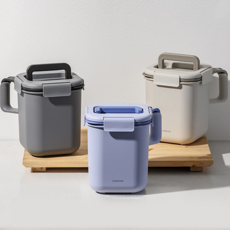 韓國製 Locknlock 乾濕分離 廚餘垃圾桶 廚餘桶