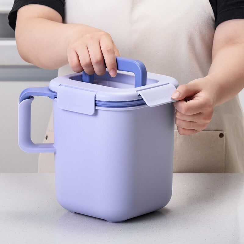 韓國製 Locknlock 乾濕分離 廚餘垃圾桶 廚餘桶