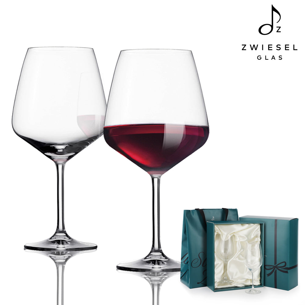 Zwiesel Glas [TASTE 系列] 德國製造 玻璃紅酒酒杯 782ml 2入組 - Crystal Clear 鑽石純淨款｜質感酒杯店推薦