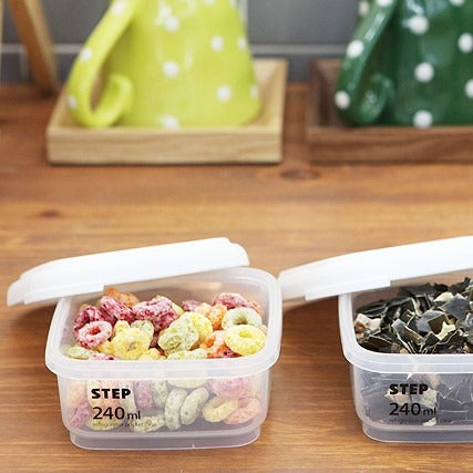 【韓國昌信】SENSE廚房全系列收納罐-C組 (240ml*3+650ml*2+1000ml*2+1800ml*1+2200ml*1)