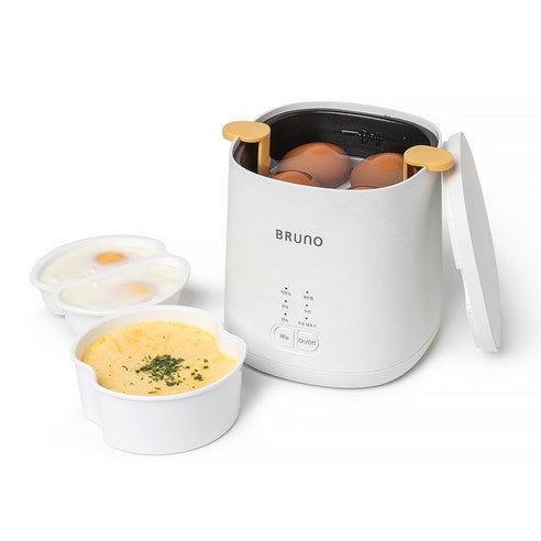 BRUNO EggBoiler 多功能蒸蛋器 白色