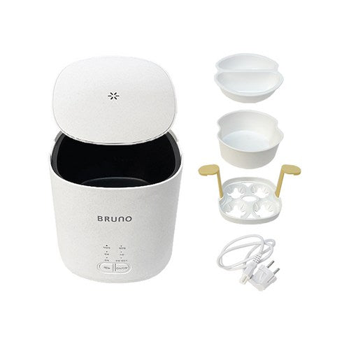 BRUNO EggBoiler 多功能蒸蛋器 白色
