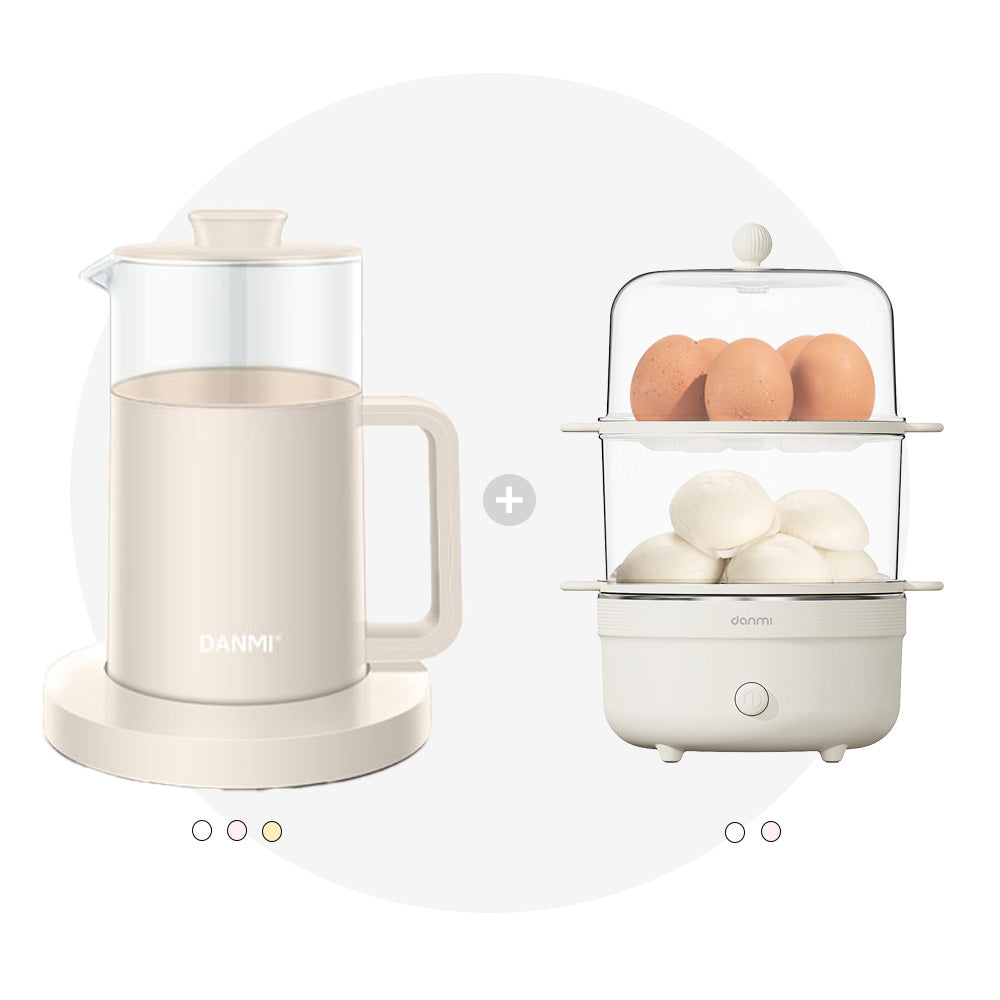 Danmi 電熱水壺及蒸蛋器套裝