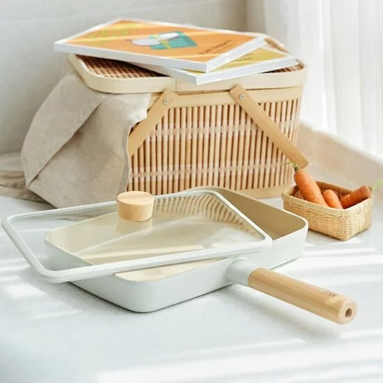 NeoFlam Pica 29cm IH Brunch Pan（大卷蛋盤）+玻璃蓋