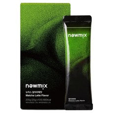newmix 韓國咖啡 抹茶拿鐵風味 20g x 10包