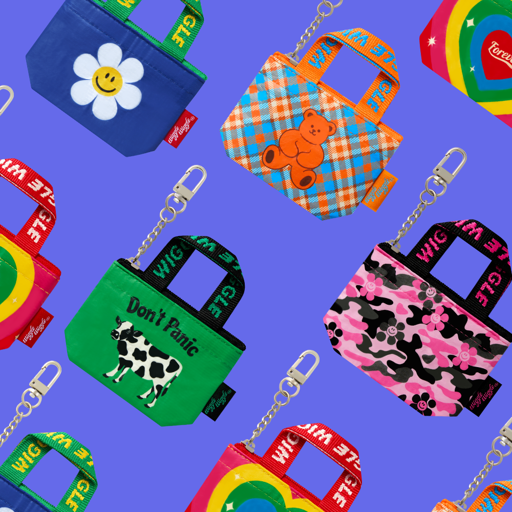 Wiggle Wiggle Mini Tarpaulin Bag Keychain