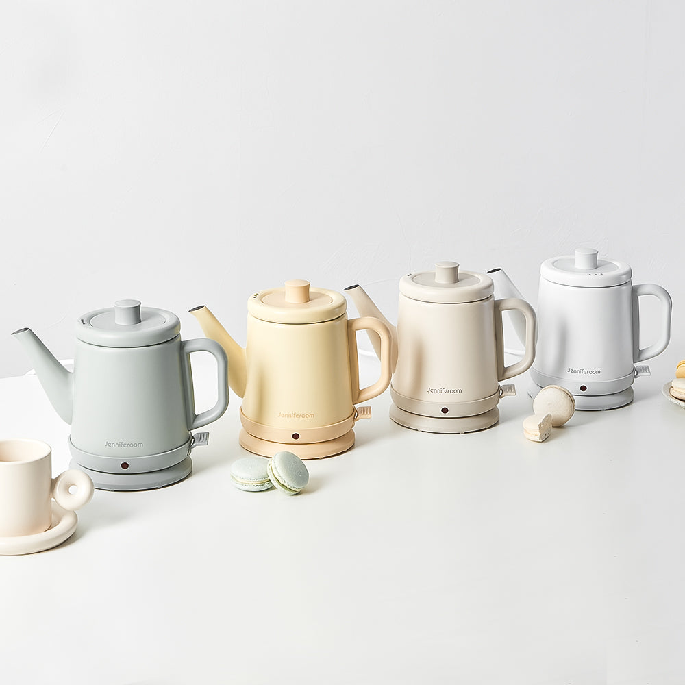Jenniferoom 馬卡龍色電熱水壺 0.8L 4色