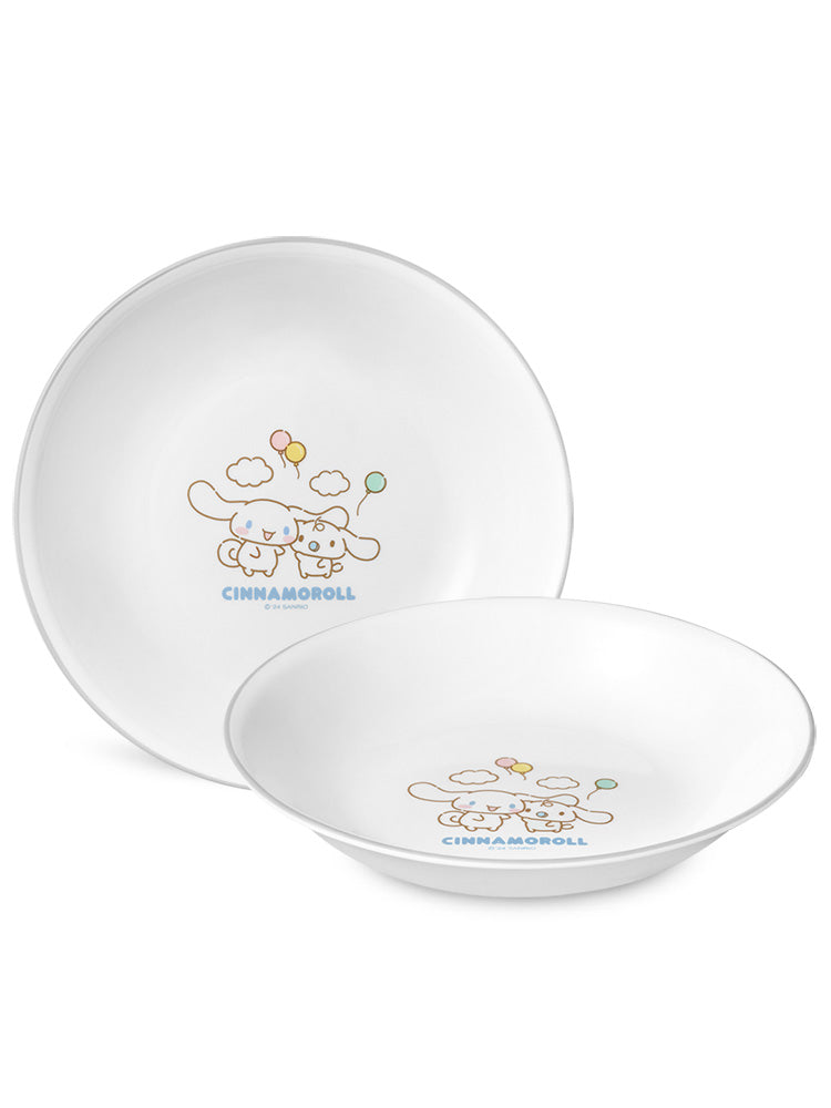 Corelle 康寧餐具Cinnamoroll款 童趣圓形碟2件裝