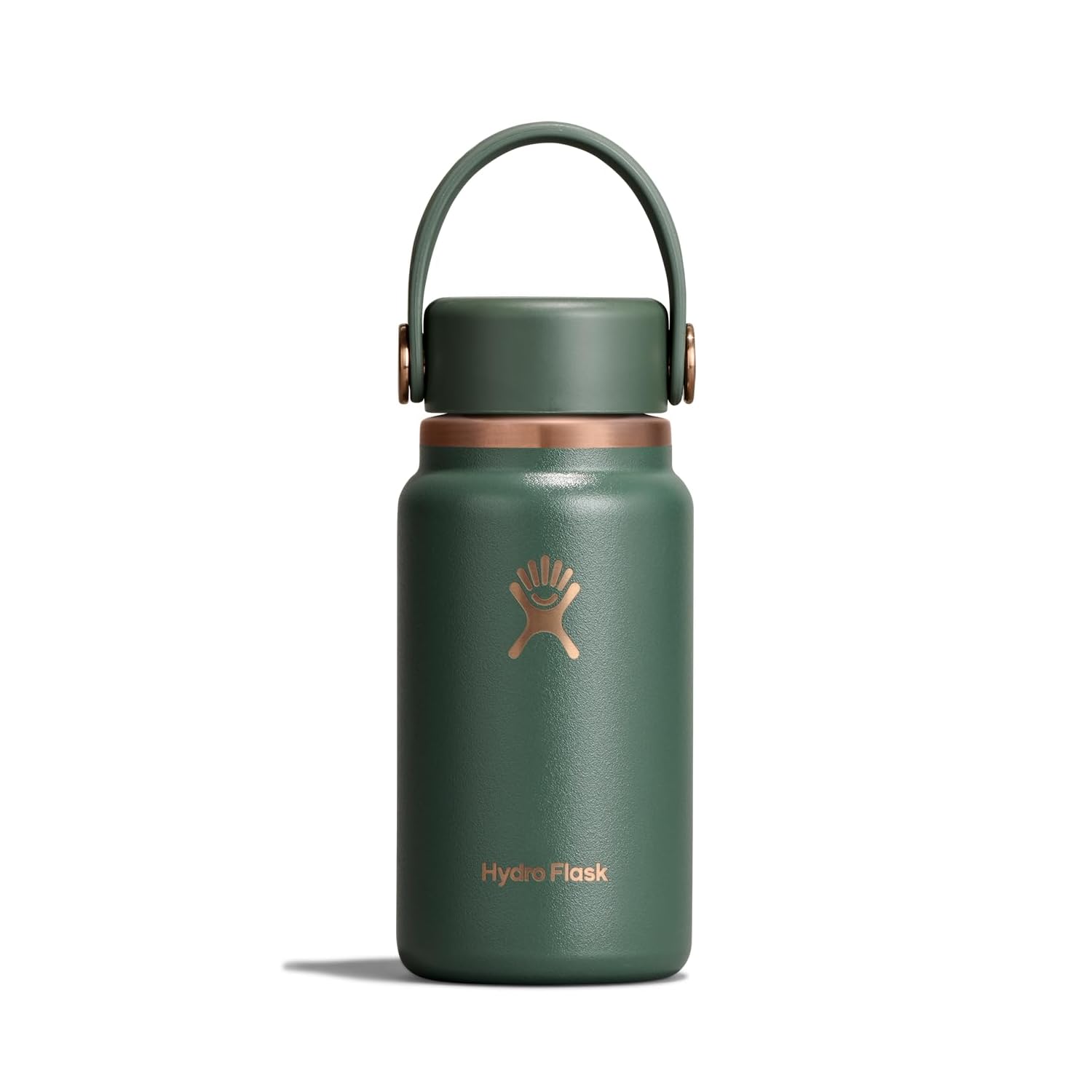 Hydro Flask 200ml 6.7oz 不鏽鋼迷你保溫瓶 FOREST GREEN ARC