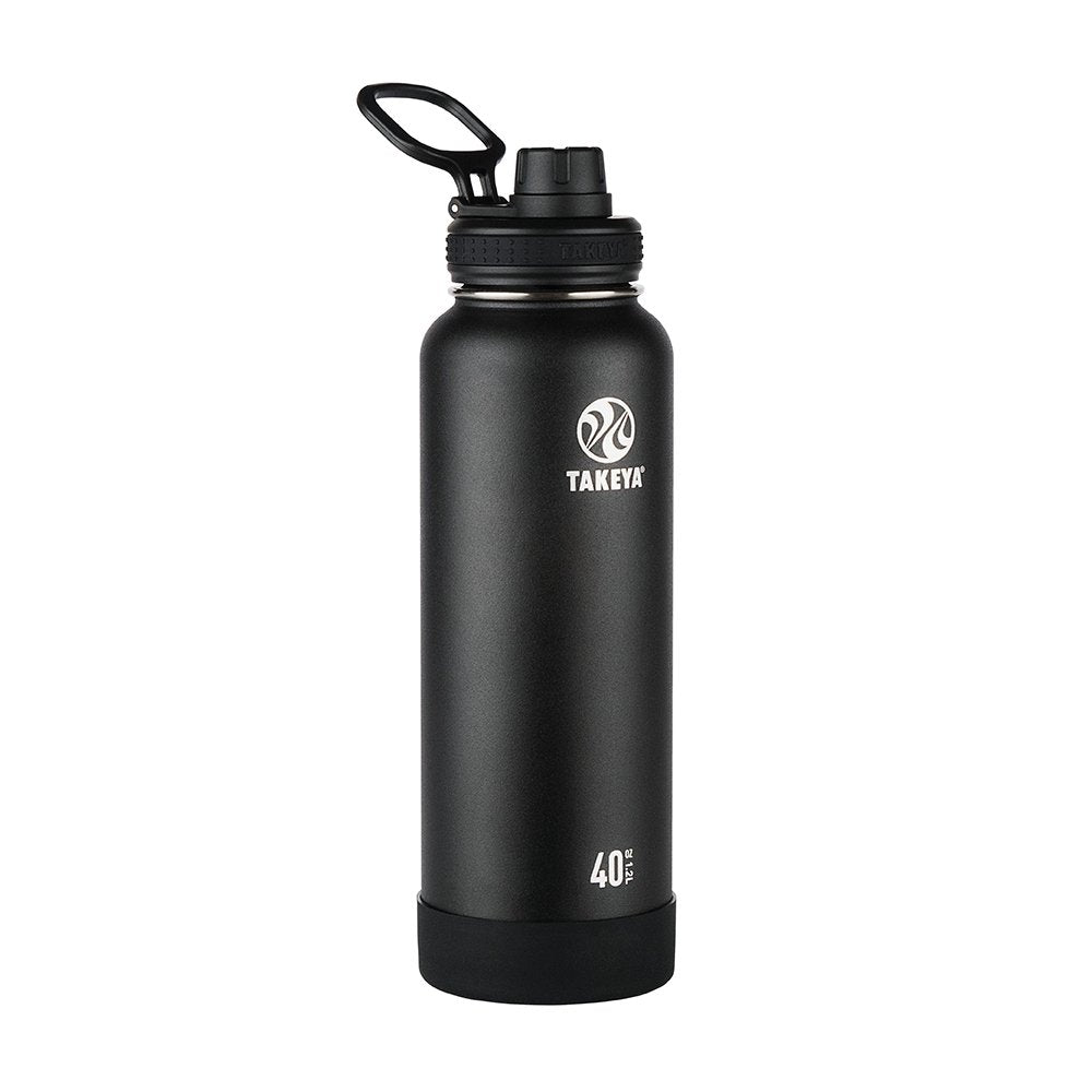 Takeya 真空不鏽鋼運動水壺 40oz 1.18L Onyx