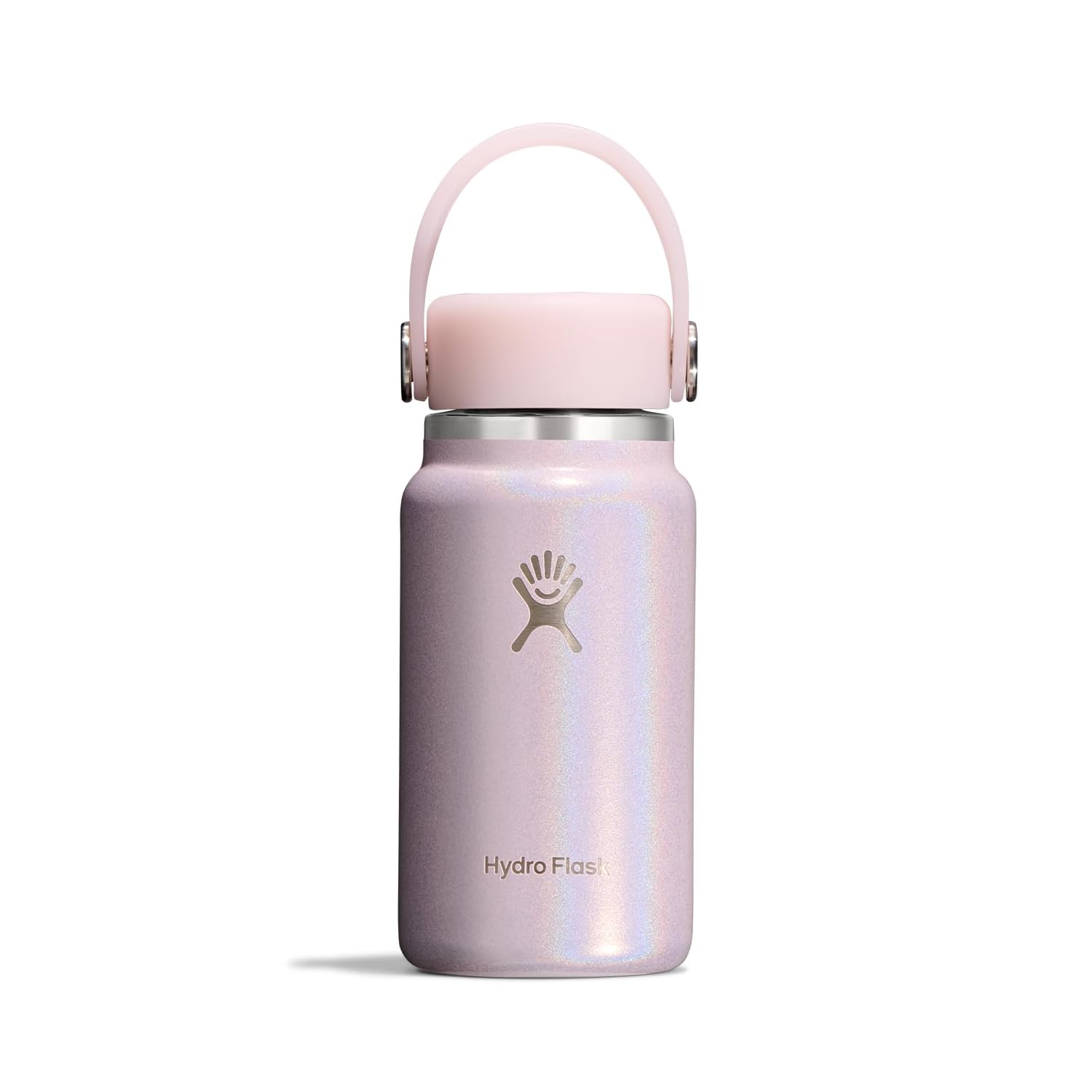 Hydro Flask 200ml 6.7oz 不鏽鋼迷你保溫瓶 GLIMMER PINK