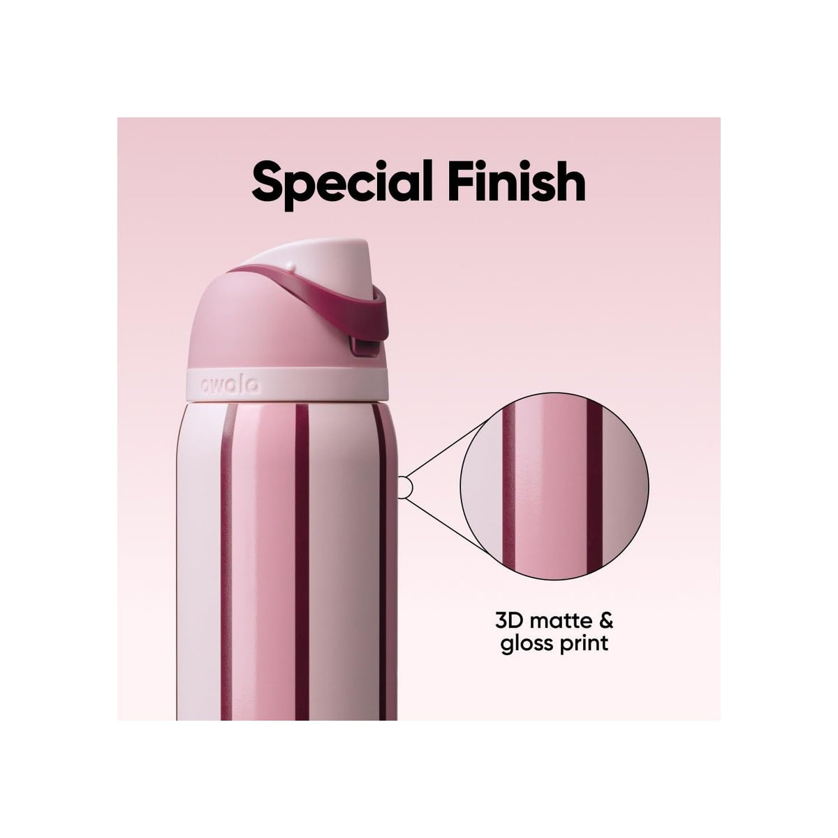 Owala FreeSip 不鏽鋼保溫吸管水瓶 32oz Sweet Talk