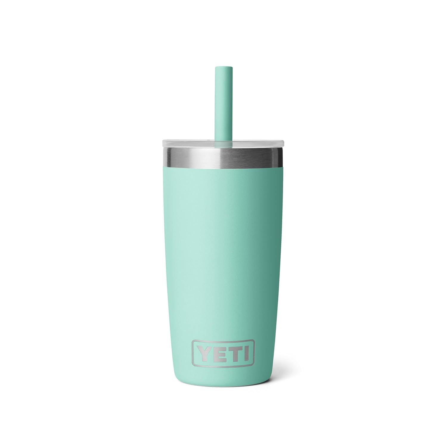 YETI 儿童10oz迷你不銹鋼保溫杯 優質雙層保冷設計 Seafoam