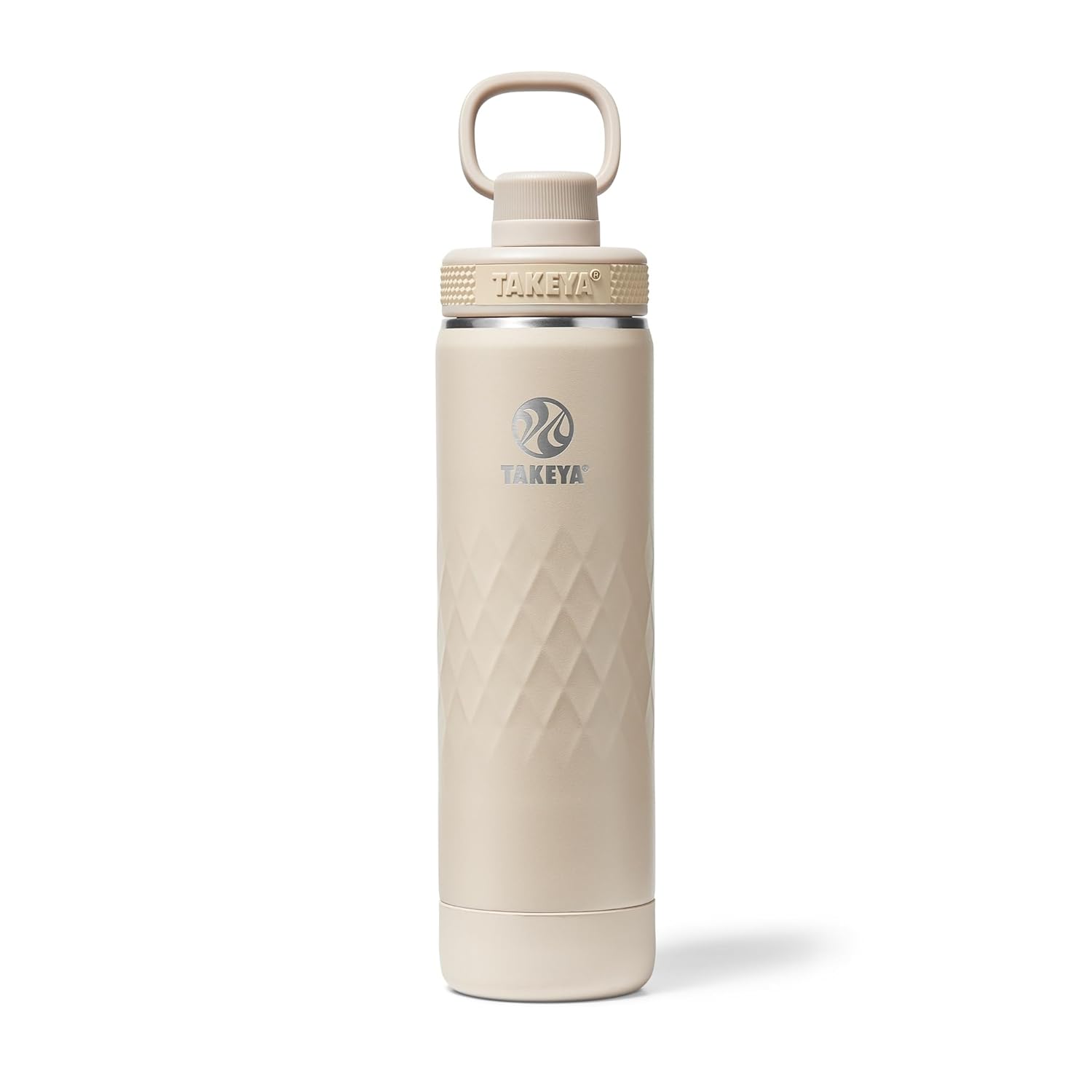 Takeya 22oz 高效保溫不鏽鋼運動水瓶 Almond