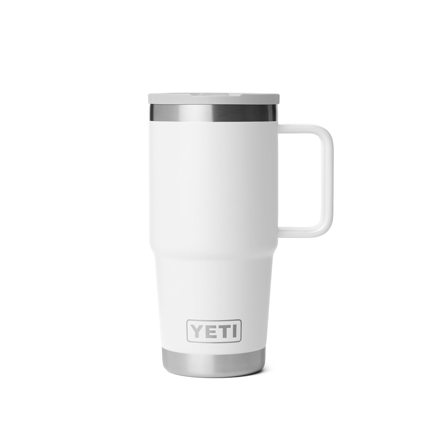 YETI 旅行杯系列 20oz 防漏保溫杯 White