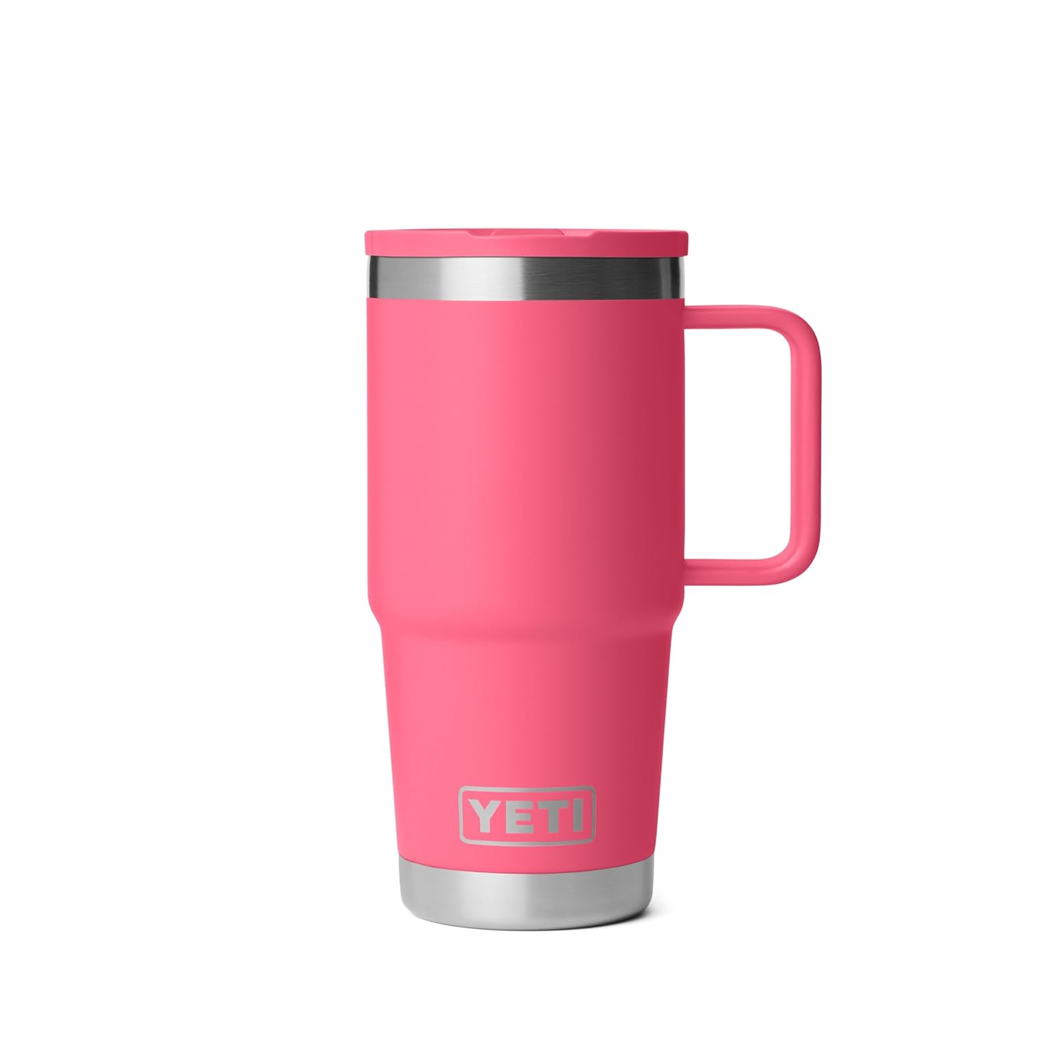 YETI 旅行杯系列 20oz 防漏保溫杯 Tropical Pink