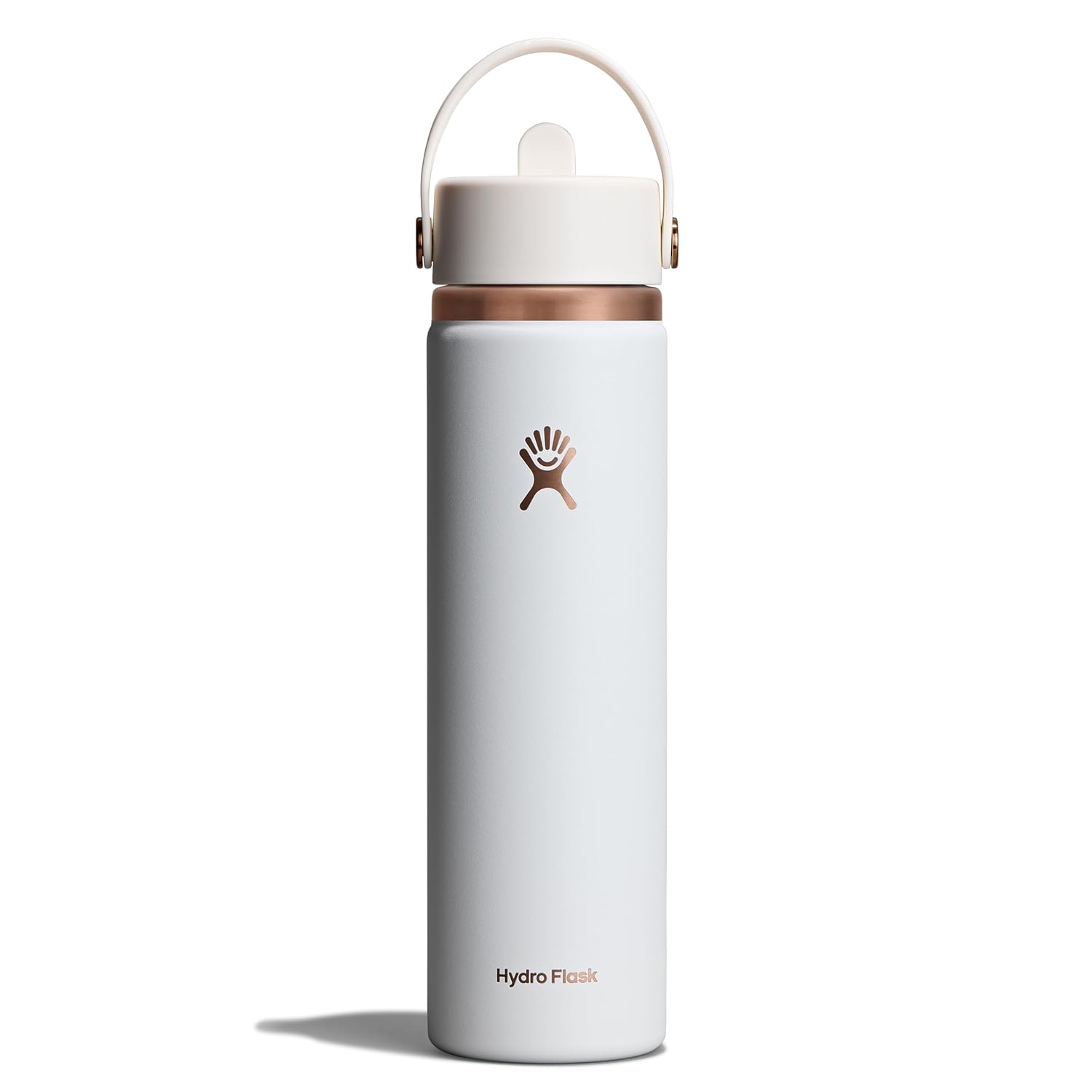 Hydro Flask 24 oz (710ml) 寬口不鏽鋼保溫瓶 Chalk White Arc