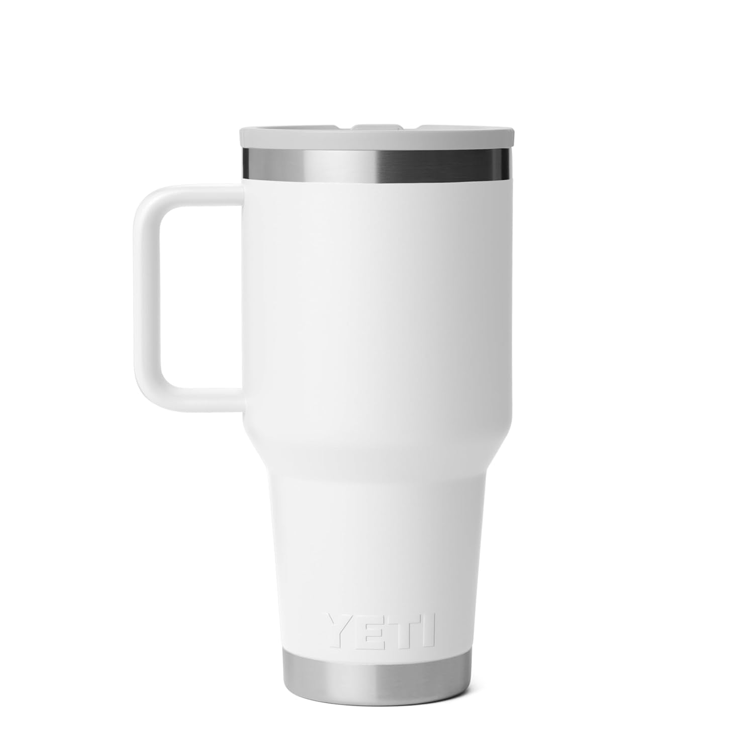 YETI 30oz高容量旅行杯  保溫防漏杯 White