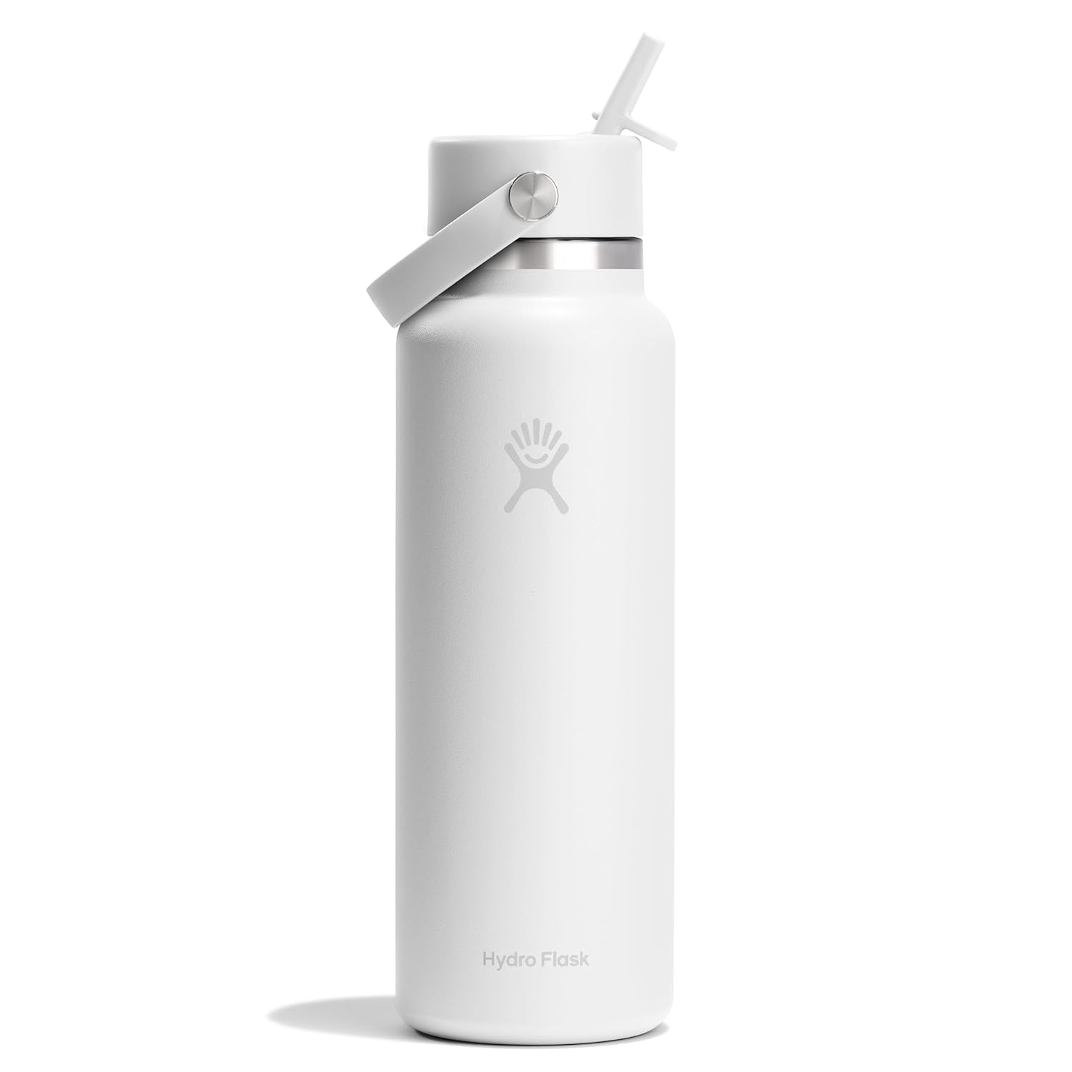 Hydro Flask 40 oz (1183ml) 寬口不鏽鋼保溫瓶 Tonal White