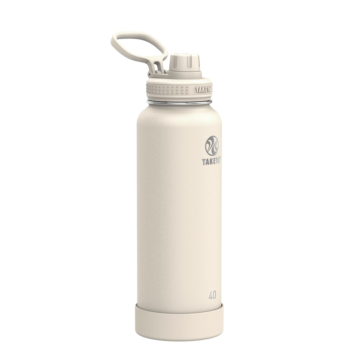 Takeya 真空不鏽鋼運動水壺 40oz 1.18L Oat Milk
