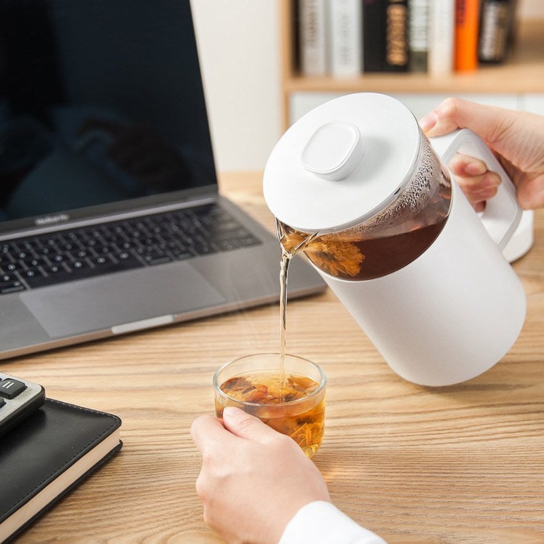 韓國DANMI 保溫玻璃茶壺 電熱水壺 DA-KET01