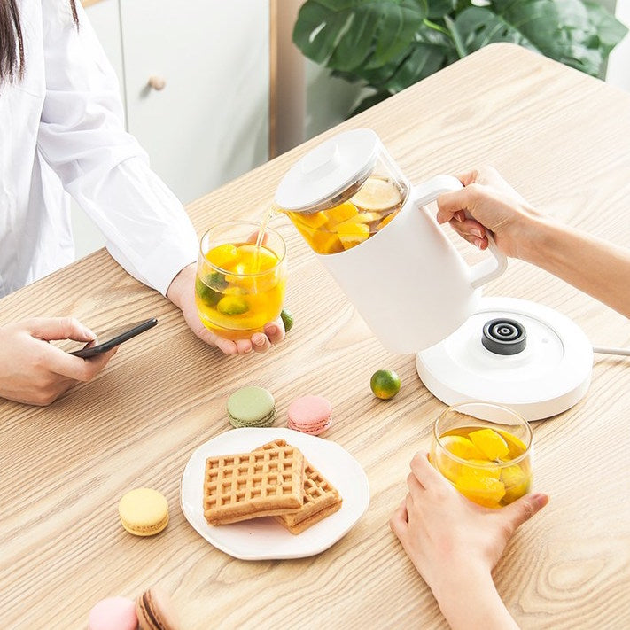 韓國DANMI 保溫玻璃茶壺 電熱水壺 DA-KET01