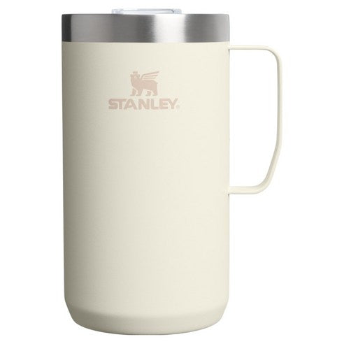 STANLEY Everyday Camp Mug 24oz | 保溫咖啡杯 | 不鏽鋼隔熱馬克杯 Cream